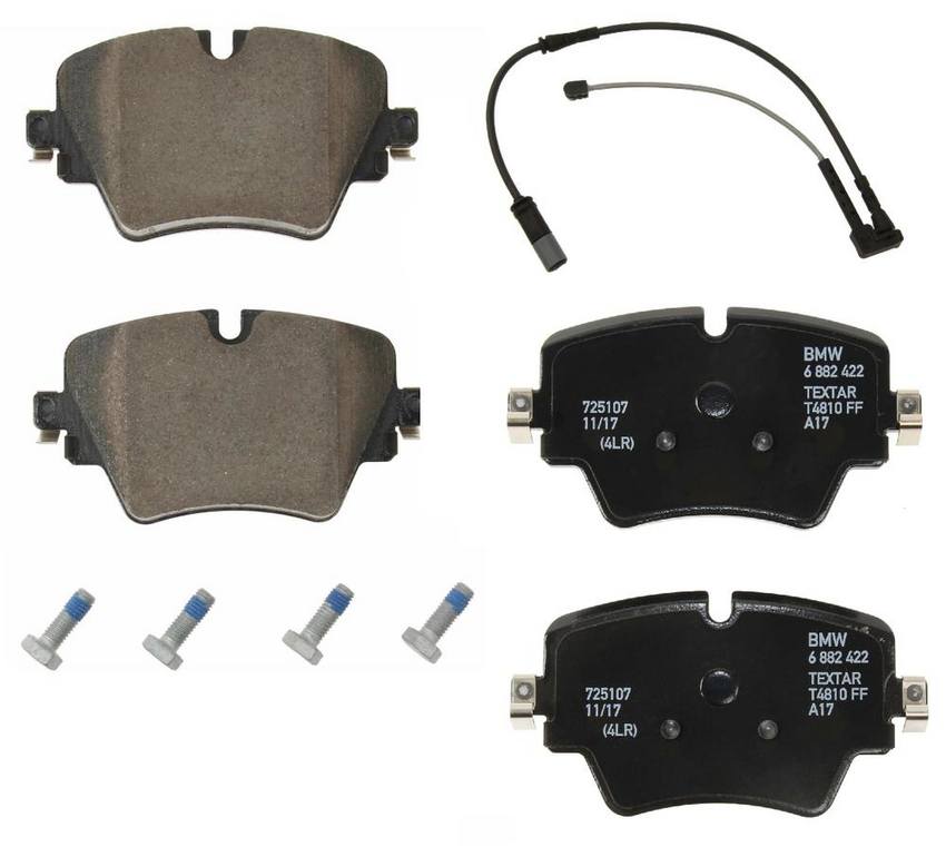 BMW Disc Brake Pad Set - Front (w/ Sensor)